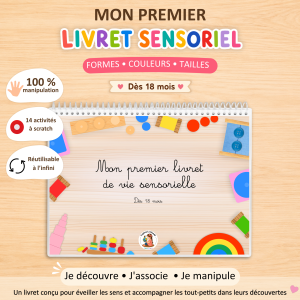 Mon premier livret sensoriel – Dès 18 mois