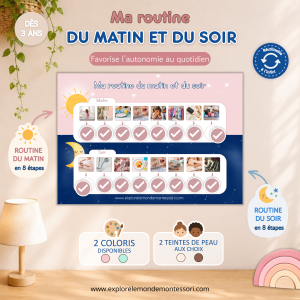 Ma routine du matin et du soir