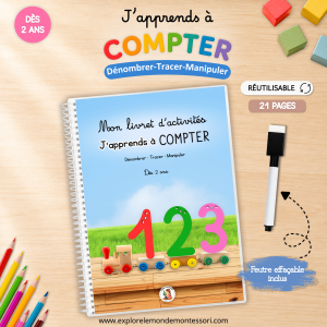 Livret d'activités - J'apprends à compter - dès 2 ans